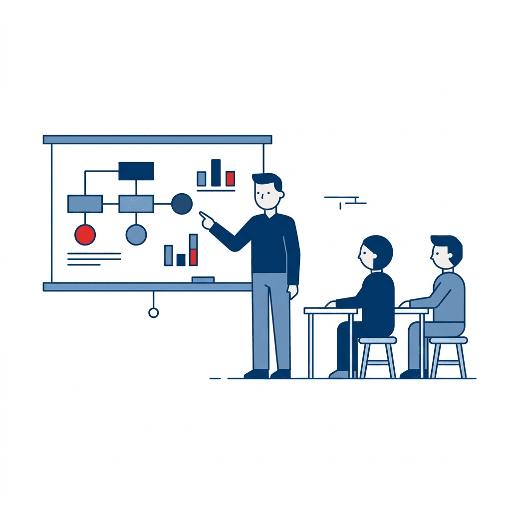 Illustration of Industrial Technical Training