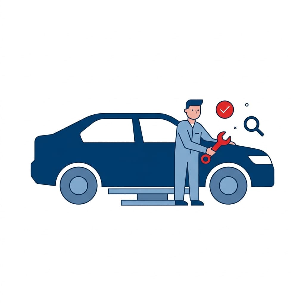 Illustration of Vehicle Rework
